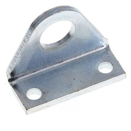 Foot Mount 8 mm 10 mm ISO 6432 Zinc plated steel