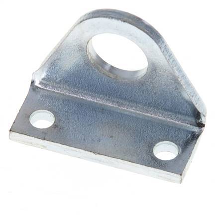 Foot Mount 8 mm 10 mm ISO 6432 Zinc plated steel