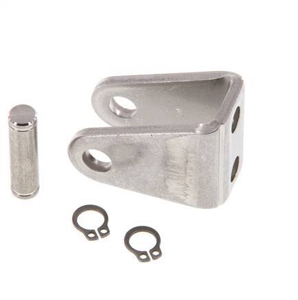Bearing Block for 12 mm 16 mm ISO 6432 ISO 21287 Cylinder with Pin