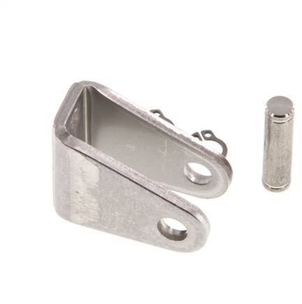 Bearing Block for 12 mm 16 mm ISO 6432 ISO 21287 Cylinder with Pin