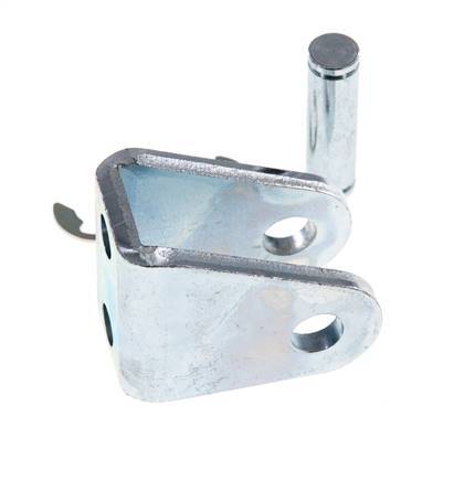 Bearing Block for 20 mm 25 mm ISO 6432 ISO 21287 Cylinder with Pin