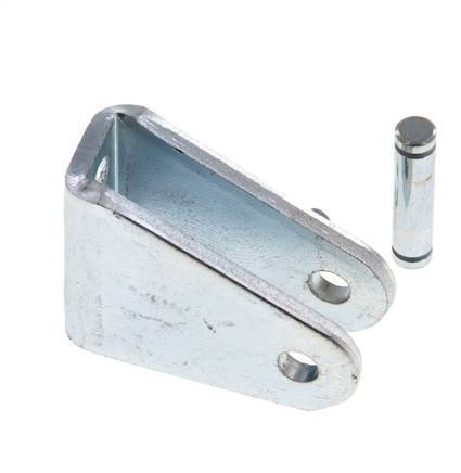 Bearing Block for 8 mm 10 mm ISO 6432 Cylinder with Pin