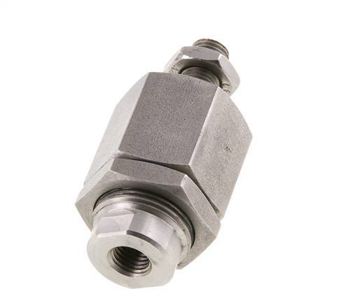 Floating Joint M10 x 1.25 for Cylinder Stainless steel 304 (1.4301)