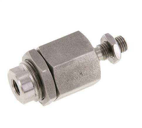 Floating Joint M10 x 1.25 for Cylinder Stainless steel 304 (1.4301)