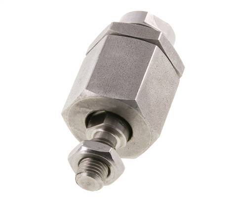 Floating Joint M10 x 1.25 for Cylinder Stainless steel 304 (1.4301)