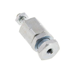 Floating Joint M4 for Cylinder Zinc plated steel