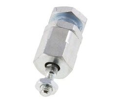 Floating Joint M4 for Cylinder Zinc plated steel