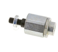 Floating Joint M10 for Cylinder Zinc plated steel