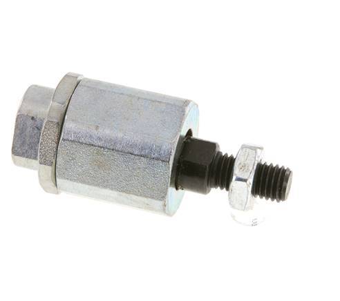 Floating Joint M10 for Cylinder Zinc plated steel