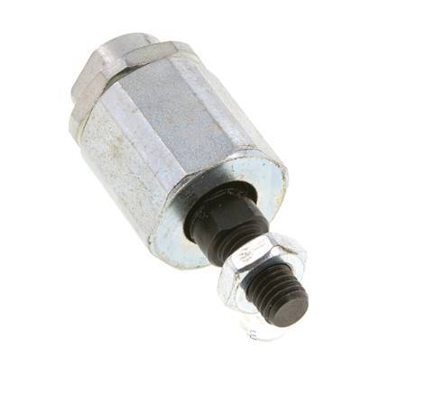 Floating Joint M10 for Cylinder Zinc plated steel