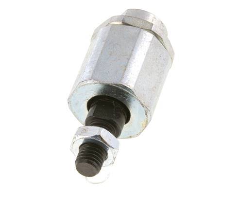 Floating Joint M10 for Cylinder Zinc plated steel