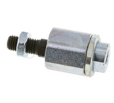 Floating Joint M12 for Cylinder Zinc plated steel