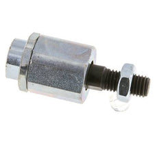 Floating Joint M12 for Cylinder Zinc plated steel