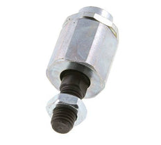 Floating Joint M12 for Cylinder Zinc plated steel