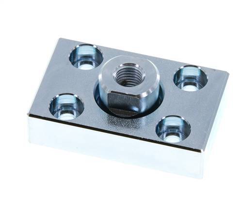 Flexo Coupling with Mounting Plate for 25 mm 32 mm ISO 15552 ISO 21287 Cylinder