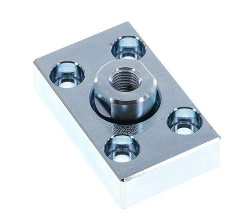 Flexo Coupling with Mounting Plate for 25 mm 32 mm ISO 15552 ISO 21287 Cylinder