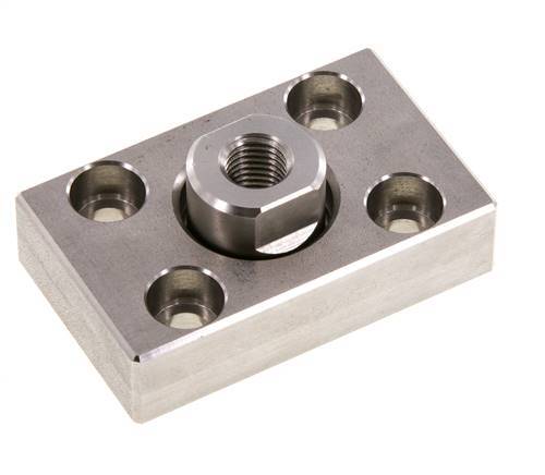 Flexo Coupling with Mounting Plate for 25 mm 32 mm ISO 15552 ISO 21287 Cylinder
