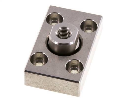 Flexo Coupling with Mounting Plate for 25 mm 32 mm ISO 15552 ISO 21287 Cylinder
