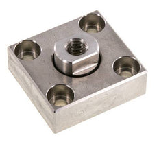 Flexo Coupling with Mounting Plate for 40 mm ISO 15552 ISO 21287 Cylinder