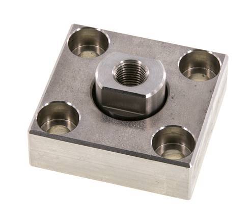 Flexo Coupling with Mounting Plate for 40 mm ISO 15552 ISO 21287 Cylinder