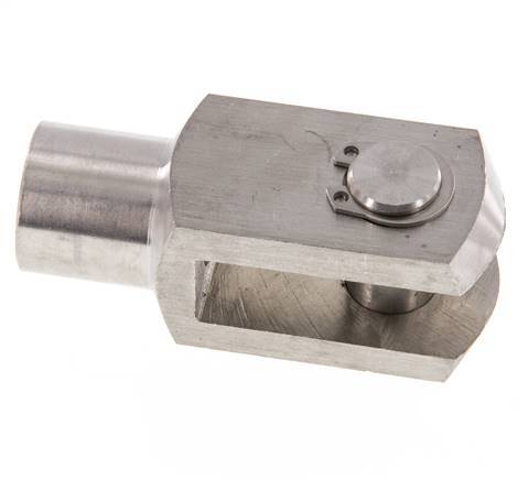 Clevis Rod-end Pin M12 x 1.25 Stainless steel 303 (1.4305)