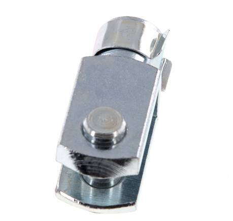 Clevis Rod-end Pin M12 Zinc plated steel