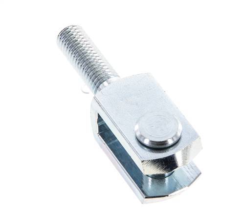Clevis Rod-end Pin M10 Male Zinc plated steel