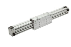 Rodless Cylinder 40-2000mm - Magnetic - Damping - Single Guide
