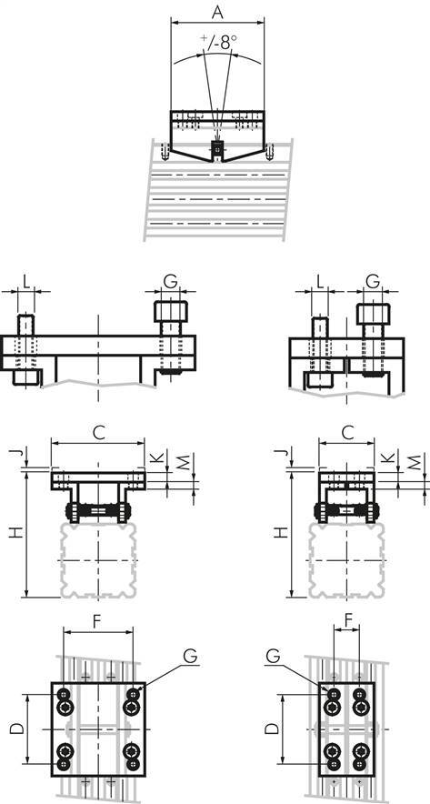 Pendular Bridge 40 mm Rodless narrow