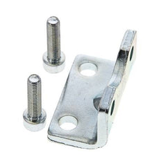 Foot Mount 25 mm ISO 21287 Zinc plated steel
