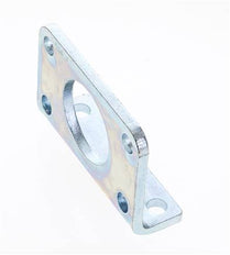 Foot Mount 32 mm Round Zinc plated steel