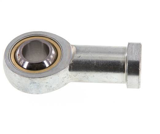 Spherical Rod-end M20 x 1.5 Female Zinc plated steel