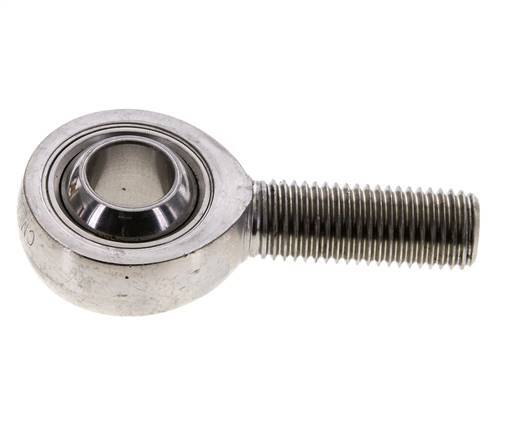 Spherical Rod-end M16 Male Stainless steel 304 (1.4301)