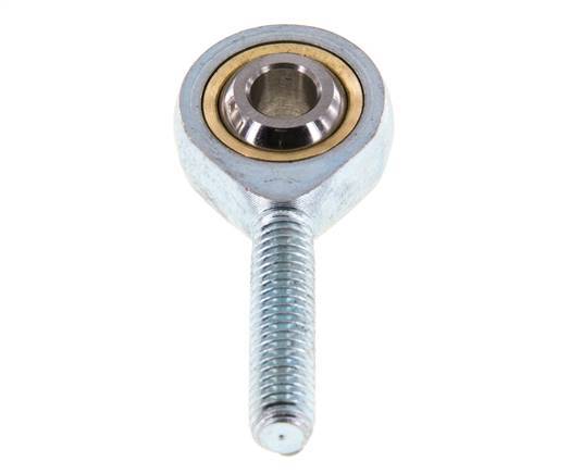 Spherical Rod-end M6 Male Zinc plated steel