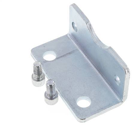 Foot Mount 100 mm ISO 15552 ISO 21287 Zinc plated steel