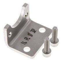 Foot Mount 32 mm ISO 15552 Stainless steel 316 (1.4401)