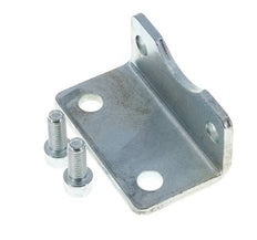 Foot Mount 63 mm ISO 15552 ISO 21287 Zinc plated steel