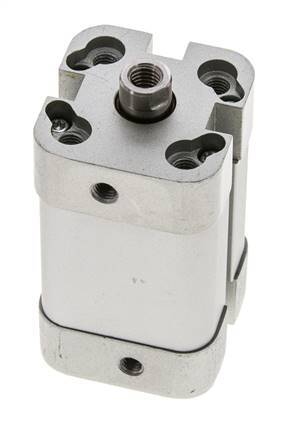 ISO 21287 Compact Double Acting Cylinder 20-25mm - Magnetic