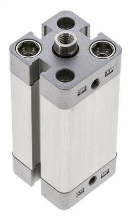ISO 21287 Compact Double Acting Cylinder 20-40mm - Magnetic