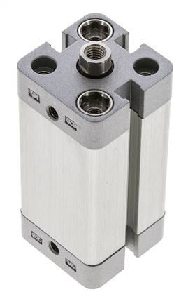 ISO 21287 Compact Double Acting Cylinder 20-40mm - Magnetic