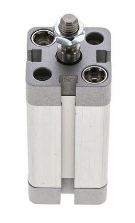 ISO 21287 Compact Double Acting Cylinder 20-40mm - Magnetic - Male Rod