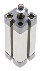 ISO 21287 Compact Double Acting Cylinder 20-50mm - Magnetic - Male Rod