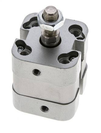 ISO 21287 Compact Double Acting Cylinder 20-5mm - Magnetic - Male Rod