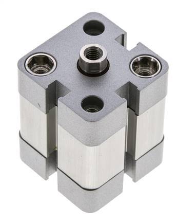 ISO 21287 Compact Double Acting Cylinder 25-10mm - Magnetic