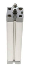ISO 21287 Compact Double Acting Cylinder 25-125mm - Magnetic - Male Rod