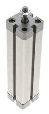 ISO 21287 Compact Double Acting Cylinder 25-125mm - Magnetic - Male Rod