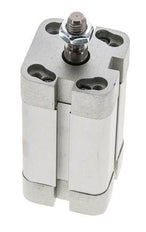 ISO 21287 Compact Double Acting Cylinder 25-37mm - Magnetic - Male Rod