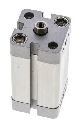 ISO 21287 Compact Double Acting Cylinder 25-40mm - Magnetic