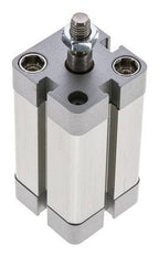 ISO 21287 Compact Double Acting Cylinder 25-40mm - Magnetic - Male Rod