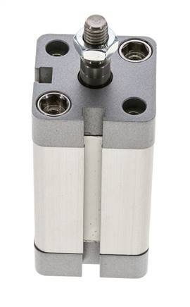 ISO 21287 Compact Double Acting Cylinder 25-40mm - Magnetic - Male Rod